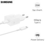 Sạc nhanh Type-C PD 25W Samsung EP-T2510N (Màu Trắng)